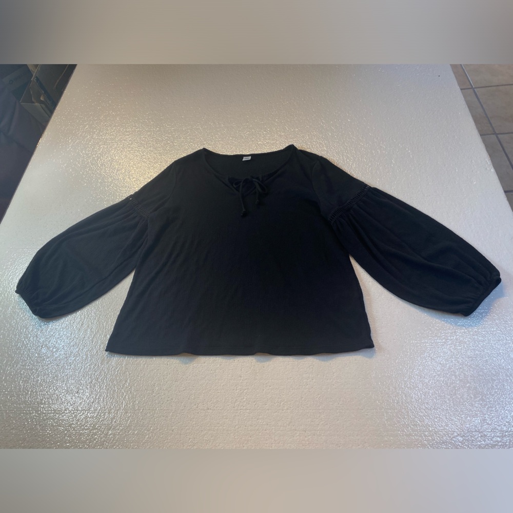 Old Navy Black Knit Top